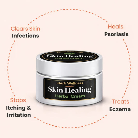Skin Healing Herbal Cream for Psoriasis & Ringworm - Herb Wellness