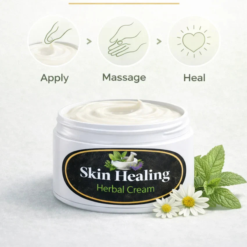 Skin Healing Herbal Cream for Psoriasis & Ringworm