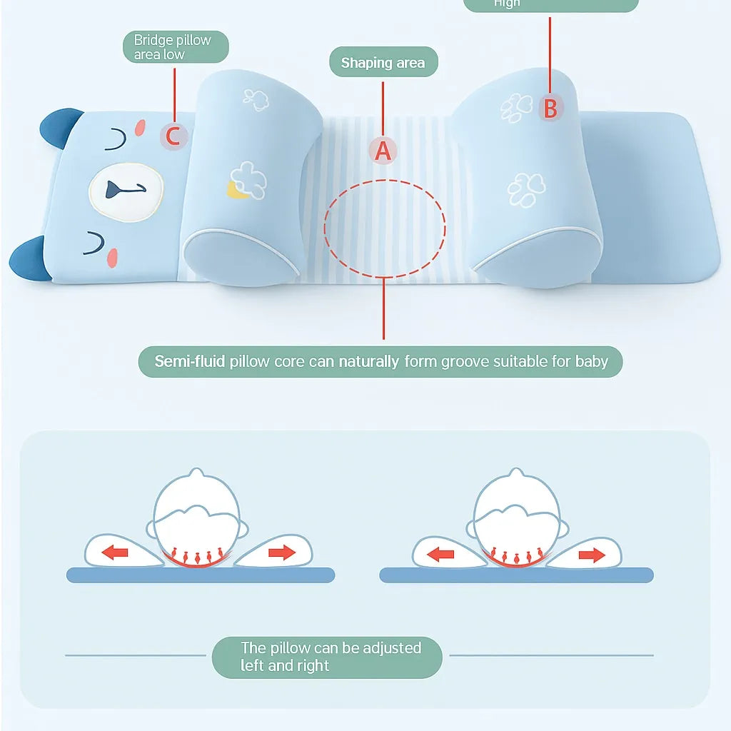 Baby Head Shaping Pillow - Imported