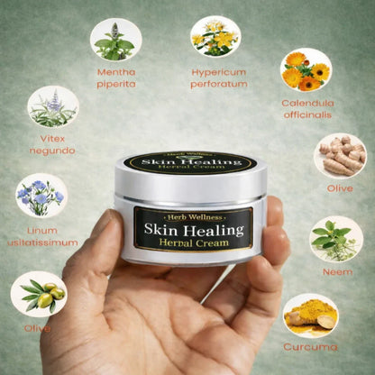 Skin Healing Herbal Cream for Psoriasis & Ringworm
