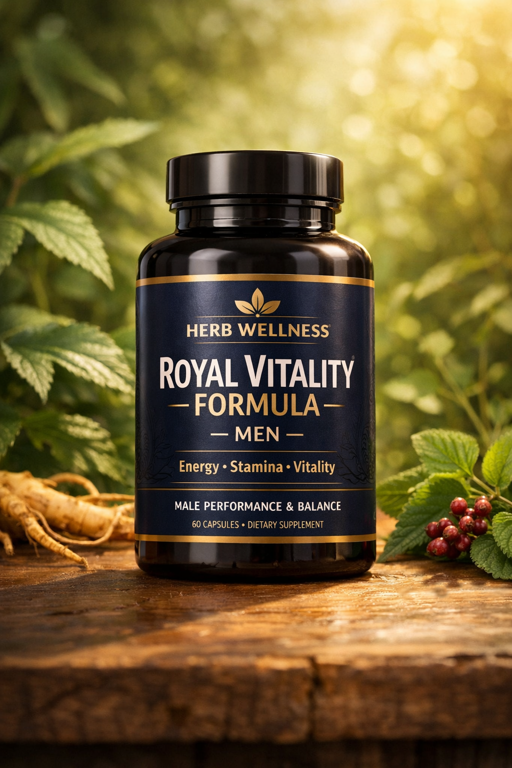 Royal Vitality Formula for Men - Herb Wellness