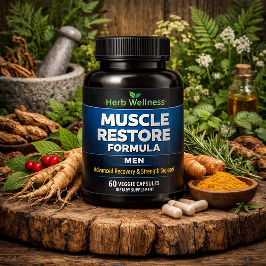 Muscle Restore Formula for Men - Herb Wellness