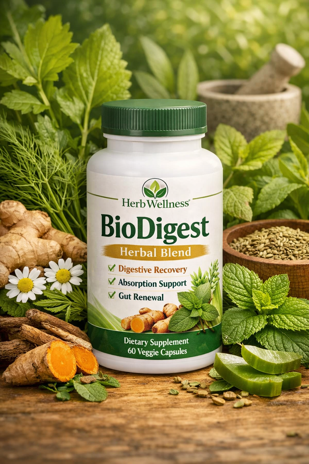 BioDigest Herbal Blend - Herb Wellness