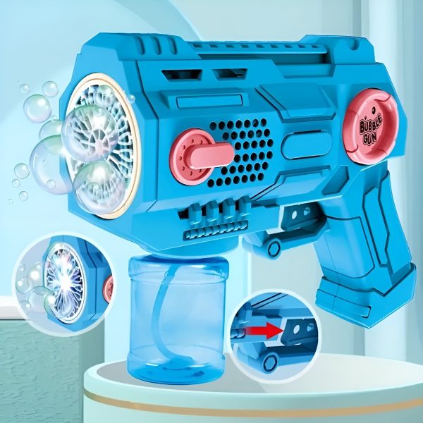 Children’s Handheld Porous Electric Bubble Gun