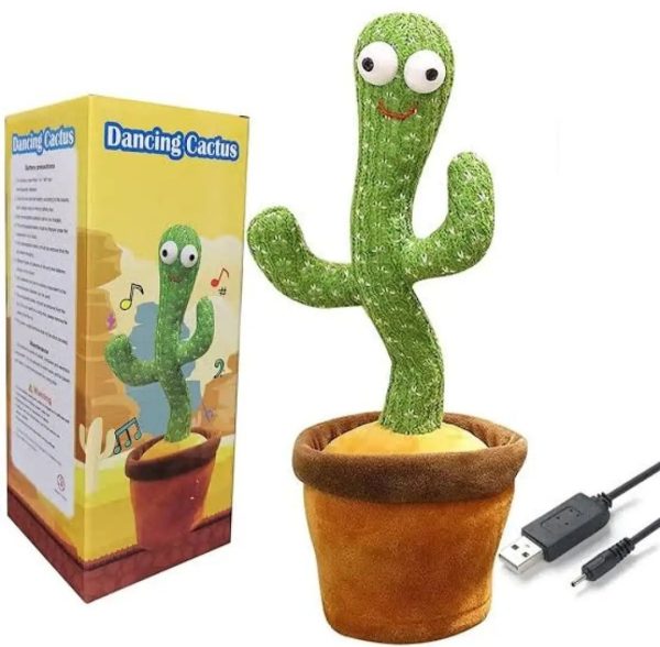 Rechargeable Cute Dancing Cactus